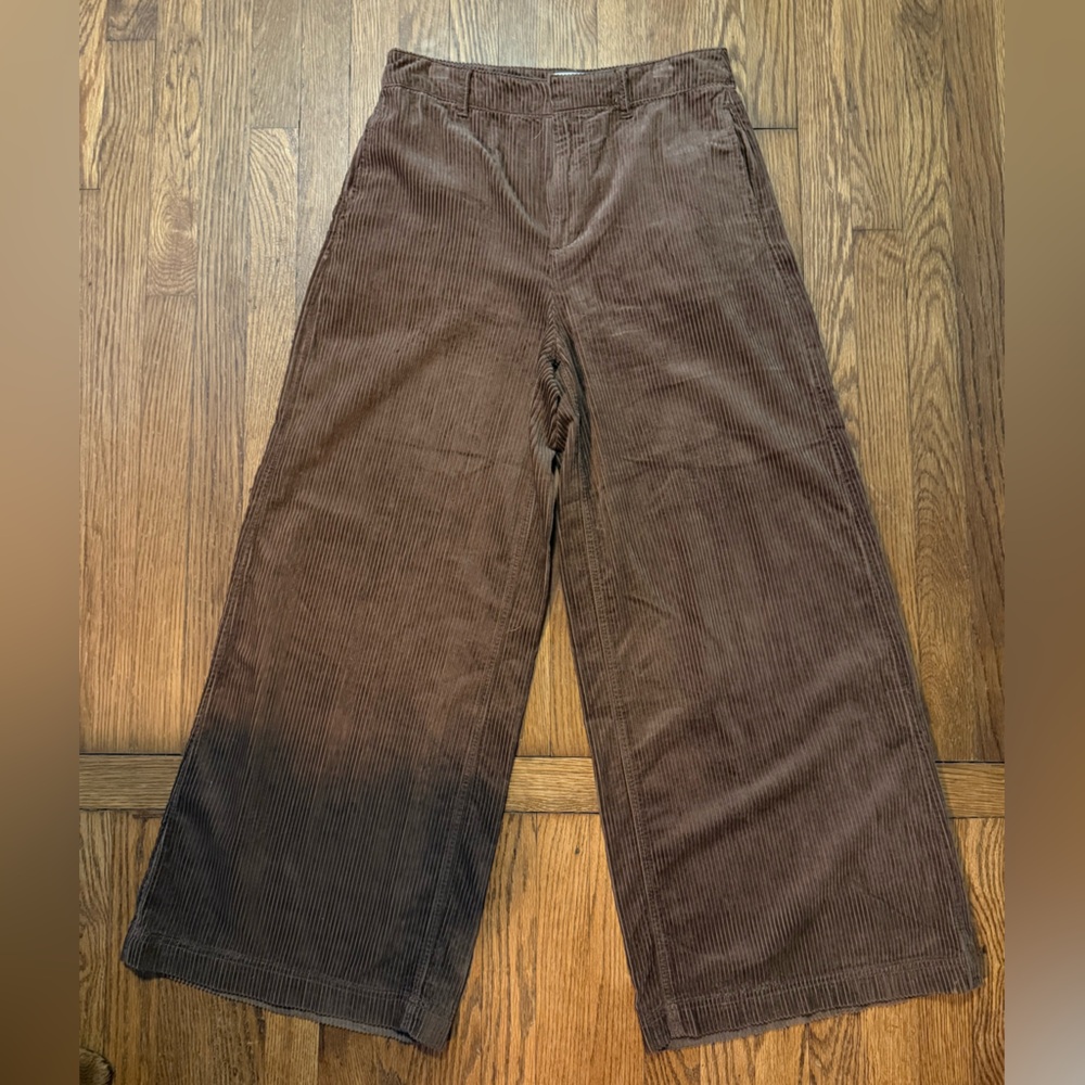 Universal Thread Brown Wide Leg Corduroy Pants